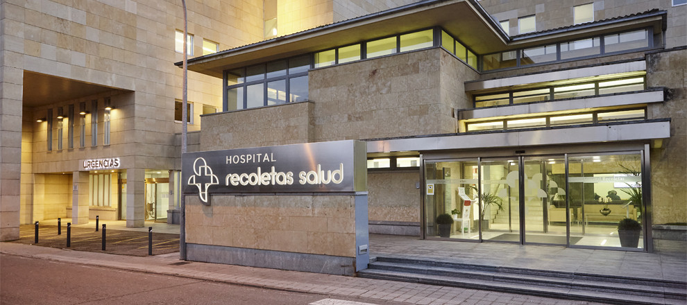 Fachada del Hospital Recoletas Zamora