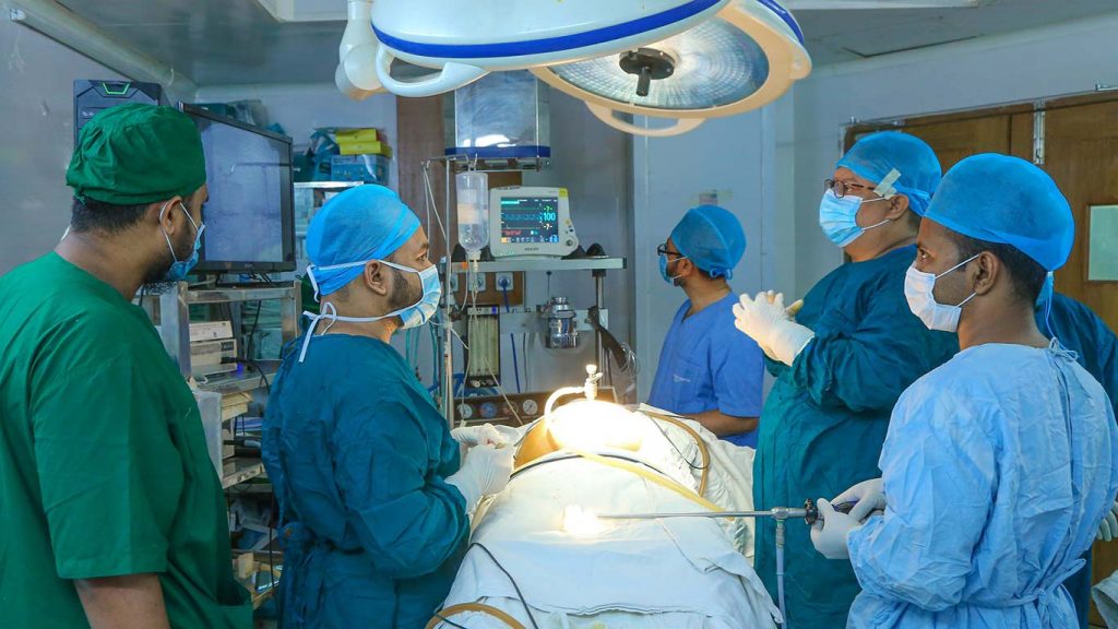 Hernioplastia inguinal laparoscópica