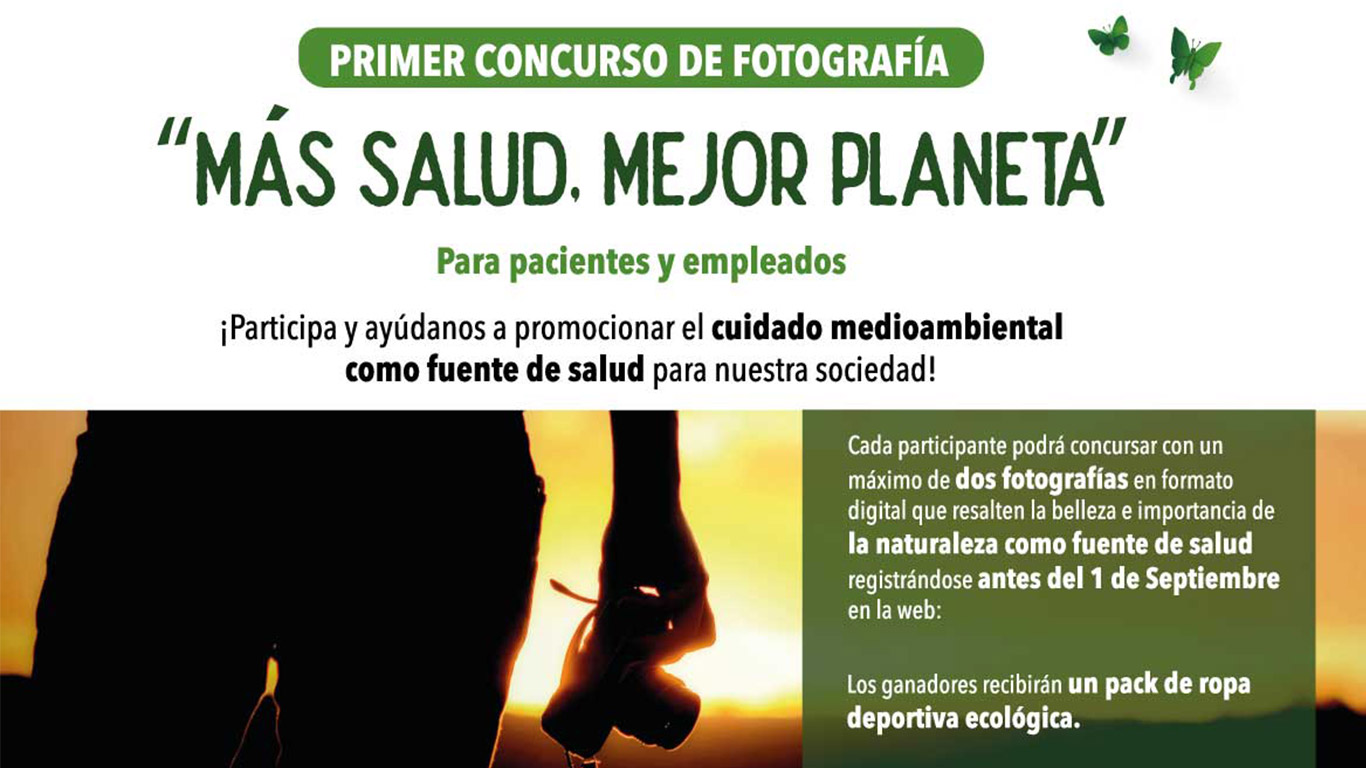 Concurso fotográfico Salud y Medio Ambiente. Grupo Recoletas