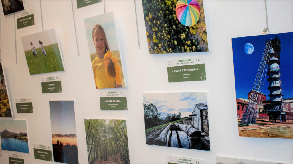 La exposición de fotografías «Más salud, mejor planeta» llega a Valladolid