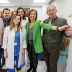 Con motivo de la celebración del Día Mundial contra el Cáncer (04 de febrero), el Hospital Recoletas Burgos ha instalado en el Hospital de Día la “Campana de los Sueños” que ha recibido de la Asociación Contra el Cáncer de Burgos.