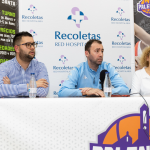 La gerente del Hospital Recoletas Palencia, Belén Negro, ha asistido a la presentación del Campus de Semana Santa que organiza el Zunder Palencia para los niños, desde el 30 de marzo al 5 de abril.