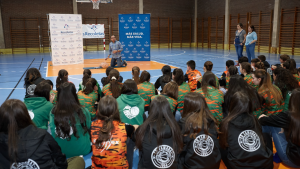 Taller de reanimación cardiopulmonar para la cantera del Recoletas Zamora