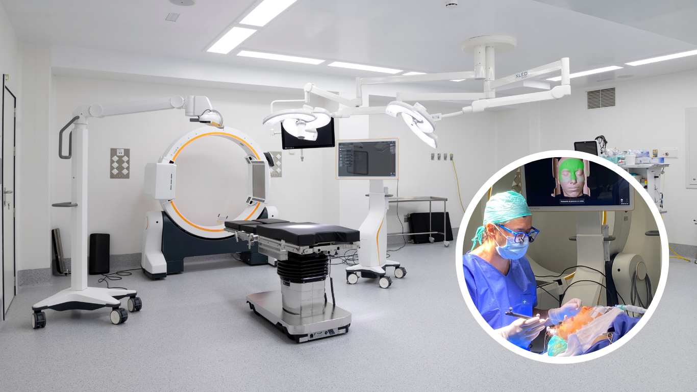 El Hospital Recoletas Burgos realiza con éxito el primer implante orbital customizado a una paciente con importantes secuelas por accidente de tráfico