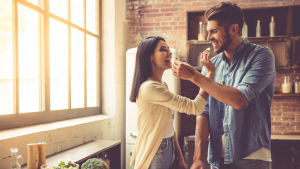 Relación entre felicidad y alimentación