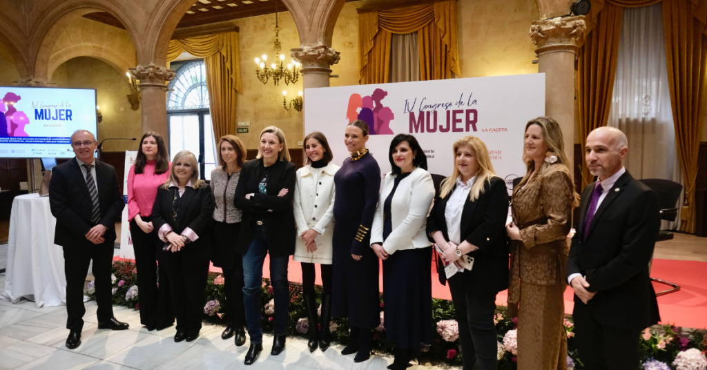 Carmen Rodríguez comparte su experiencia profesional en el IV Congreso de la Mujer celebrado en Salamanca