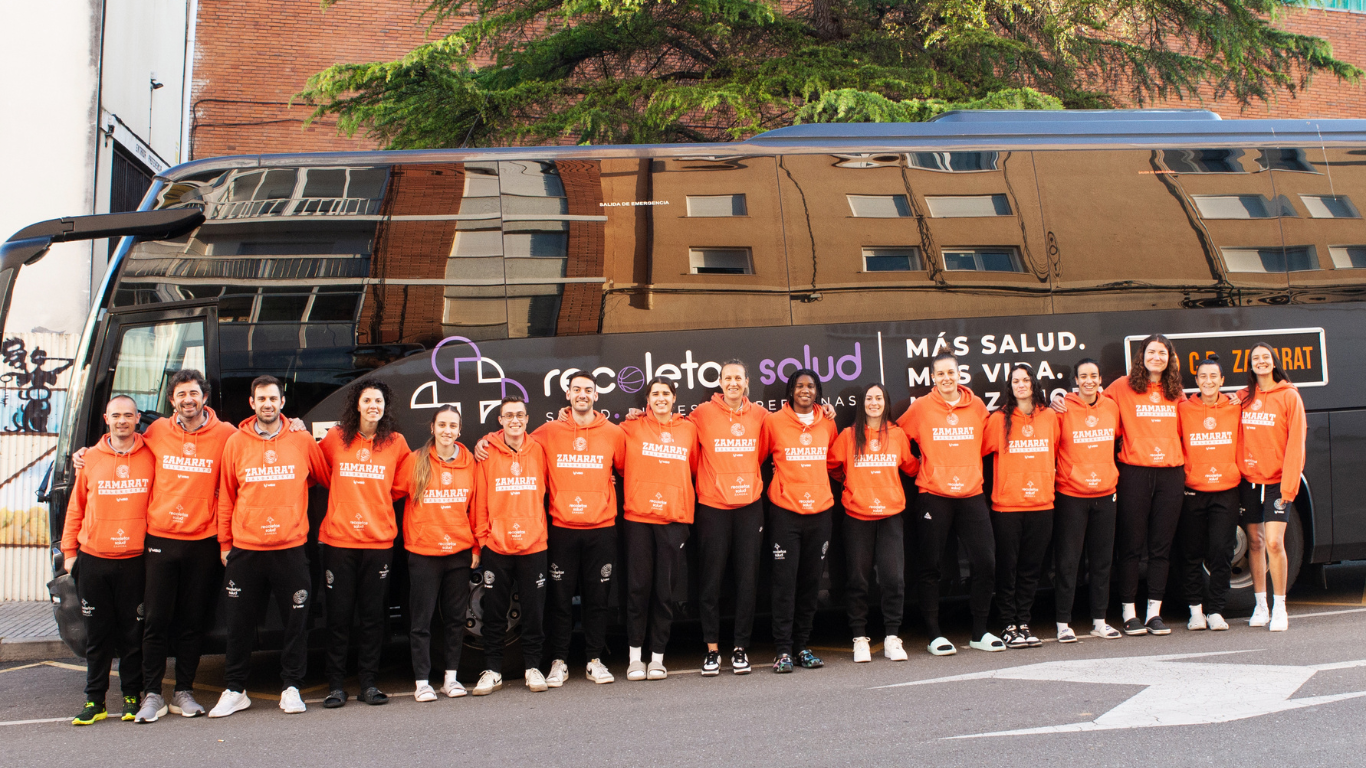 Recoletas Salud fleta un autobús para que la afición del Recoletas Zamora acuda gratuitamente a la Final Four en Estepona